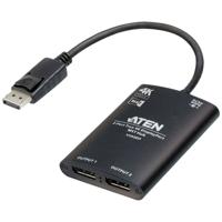 ATEN VS92DP DisplayPort-splitter 3840 x 2160 Pixel Zwart