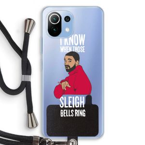 Sleigh Bells Ring: Xiaomi Mi 11 Lite Transparant Hoesje met koord