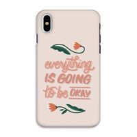 Optimistic flower girl: iPhone X Tough Case