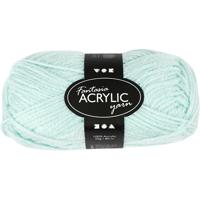 Creativ Company Acrylgaren, mintgroen, 50gr, 80m