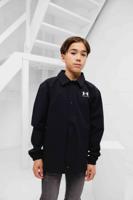 Under Armour Woven Coach Jack Kids Zwart - Maat 116 - Kleur: Zwart | Soccerfanshop
