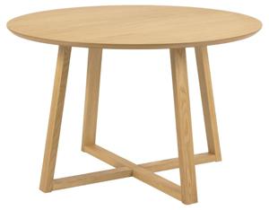 Eettafel Mees Naturel MDF Ø120cm - Giga Living