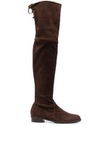 Stuart Weitzman cuissardes Lowland 40 mm - Marron