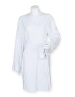Towel City TC50 Ladies´ Robe - White - XL (20-22) - thumbnail