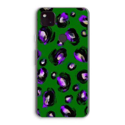 Green Cheetah: Google Pixel 4a 5G Transparant Hoesje