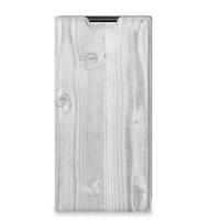 Samsung Galaxy S22 Ultra Book | Wallet Case | White Wood