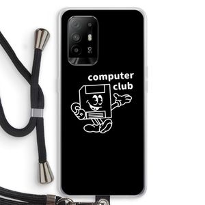 Floppyhead: Oppo A94 5G Transparant Hoesje met koord