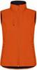 Clique 0200916 Classic Softshell Vest Lady - Diep Oranje - XXL