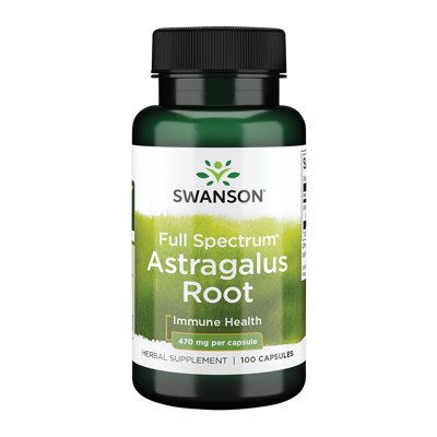 Astragalus Root 470mg | Swanson | 100ct