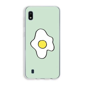 Spiegelei: Samsung Galaxy A10 Transparant Hoesje