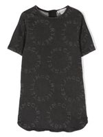 Stella McCartney Kids robe à logo imprimé - Noir