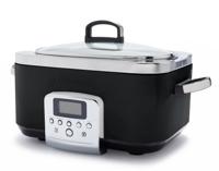 GreenPan Slowcooker - 6.0 liter - Black - Keramische anti-baklaag