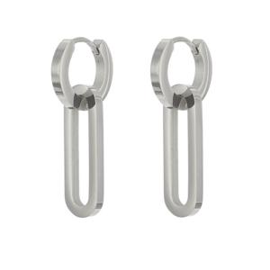Kalli Oorringen Hoops Chain Zilver | 1950