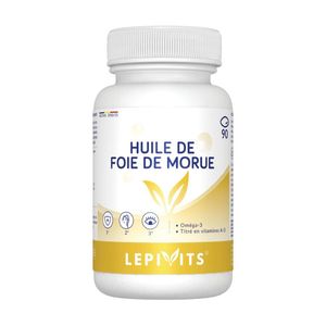 Levertraanolie Caps 90 Lepivits