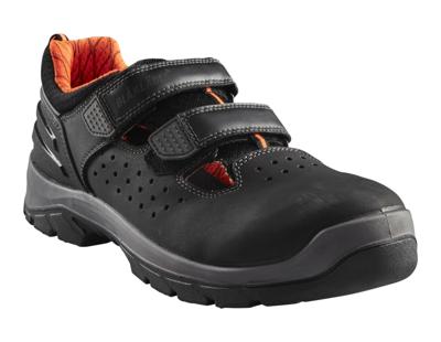 Blåkläder Veiligheidsandaal 2449 S1 Laag | Zwart/Oranje | Maat 45 - 00.183.003.45