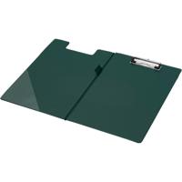 Q-CONNECT klemplaat, PP, ft A4, dubbel, groen