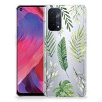 OPPO A74 5G | A54 5G | TPU Case | Leaves