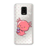 Love You A Lotl: Xiaomi Redmi Note 10 Lite Transparant Hoesje