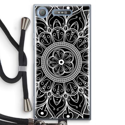 Roses Are Red: Sony Xperia XZ1 Transparant Hoesje met koord
