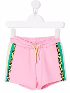 Marc Jacobs Kids short à bande logo - Rose