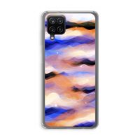 Donkere Wolken: Samsung Galaxy A12 Transparant Hoesje