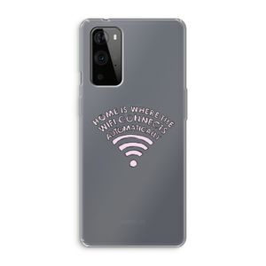 Home Is Where The Wifi Is: OnePlus 9 Pro Transparant Hoesje