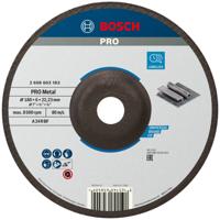 Bosch Accessoires Afbraamschijf gebogen Standard for Metal A 24 P BF, 180 mm, 22,23 mm, 6,0 mm 1 stuks - 2608603183 Bosch Accessoires Afbraamschijf gebogen Standard for Metal A 24 P BF, 180 mm, 22,23 mm, 6,0 mm 1 stuks - 2608603183