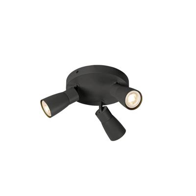 SLV Ronde spotPuri 2.0 Dome zwart 3-lichts - 1008340