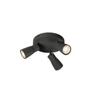 SLV Ronde spotPuri 2.0 Dome zwart 3-lichts - 1008340