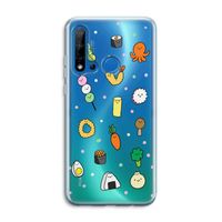 Happy bento friends: Huawei P20 Lite (2019) Transparant Hoesje