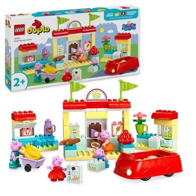 LEGO DUPLO 10434 Peppa Pig's supermarkt - Kinderspeelgoed 2 jaar