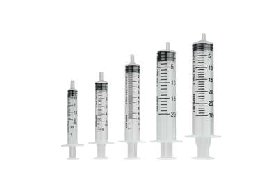 Wegwerpspuit 3-delig Luer 10ml