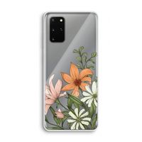Floral bouquet: Samsung Galaxy S20 Plus Transparant Hoesje