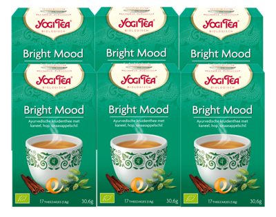 Yogi Tea Bright Mood Voordeelverpakking Yogi Tea Bright Mood Voordeelverpakking