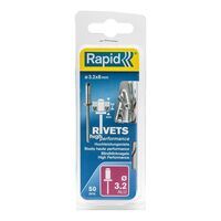 Rapid High Performance Blindklinknagels Ø 3,2x8mm + boor in blister (50 stuks)