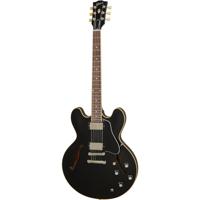 Gibson Original Collection ES-335 Vintage Ebony semi-akoestische gitaar met koffer - thumbnail