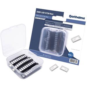 Barthelme SMD-LED-set 5730 Rood 500 mcd 120 ° 55 mA 2 V 100 stuk(s) Bulk