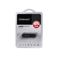 USB en MicroUSB geheugen INTENSO ALU LINE 64 GB Antraciet 64 GB USB stick