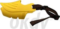 Silicone muilkorf geel maat XL Silicone muilkorf geel maat XL