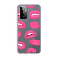 Bite my lip: Samsung Galaxy A72 Transparant Hoesje