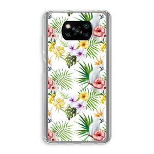 Gele kuif: Xiaomi Poco X3 NFC Transparant Hoesje