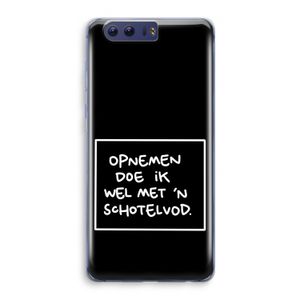 Schotelvod: Honor 9 Transparant Hoesje
