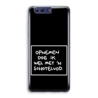 Schotelvod: Honor 9 Transparant Hoesje