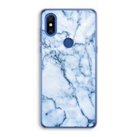 Blauw marmer: Xiaomi Mi Mix 3 Transparant Hoesje
