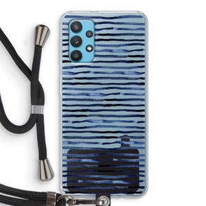 Verrassende lijnen: Samsung Galaxy A32 4G Transparant Hoesje met koord