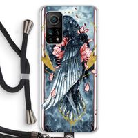 Golden Raven: Xiaomi Mi 10T 5G Transparant Hoesje met koord