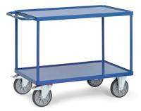 Fetra Hauptartikel 2402W Tafelwagen Staal Poedercoating Laadvermogen (max.): 500 kg Stralend blauw (RAL 5007) - thumbnail