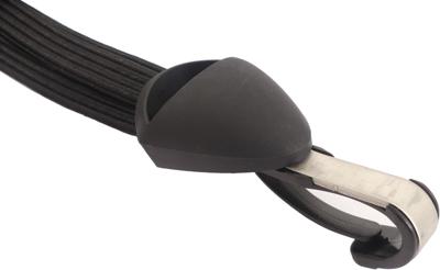 Bibia Snelbinder gazelle met rvs haak - zwart