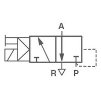 IMI NORGREN Mechanisch bedienbaar pneumatisch ventiel V50A413A-A213A 24 V/DC Materiaal (behuizing) Aluminium Afdichtmateriaal NBR 1 stuk(s) - thumbnail