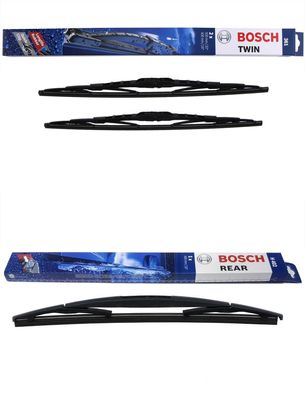 Bosch Ruitenwissers voordeelset voorzijde + achter 361H402